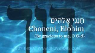 Messianic worship video Choneni Elohim from Psalm 51 Be Gracious to me O Gd Christene Jackman [upl. by Octavie]