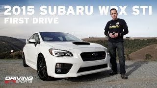 2015 Subaru WRX STI Reviewed and Driven [upl. by Rusty]