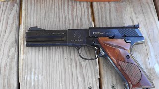 Colt Woodsman Match Target 4 12 inch barrel [upl. by Nedgo3]