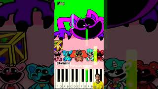 Poppy Playtime Animation  Hide amp Seek Goniverse  Piano Tutorial shortvideo youtube vairalvideo [upl. by Atekahs]