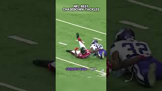 NFL CHASEDOWN TACKLES‼️💫🏈👀nflfootball runner fypexplore fast tackles nflhighlights [upl. by Lubbi]