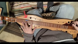 Mountain Dulcimer  Add a Fret in Under 5 Minutes EASY [upl. by Ahseyd]