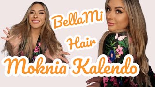 Bellami Hair  22quot Seamless 240 g  Moknia Kalendo [upl. by Dearborn]