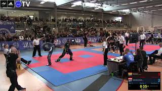 Bavarian Open 24  PF  J F 60kg  Leonie Fend vs Michelle Schlegel [upl. by Lehcear]