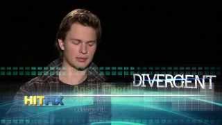 Ansel Elgort talks Divergent and Fault In Our Stars [upl. by Haye292]