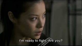 YoYo Girl Cop 2006 Aya Matsuura Original HQ DVD trailer Japanese audio English subtitles [upl. by Negroj]