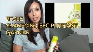 ❀REVUE❀ Shampoing Sec Purifiant GARNIER Ultra Doux [upl. by Gyatt225]