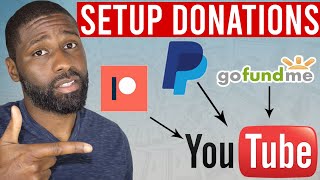 Add a Donate button to your YouTube channel  Setup YouTube donations [upl. by Poore]