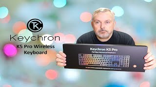 Keychron K5 Pro Wireless Keyboard Unboxing and First Impressions [upl. by Furlani]