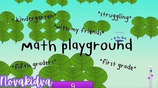 Playing math playground with my friends as fifth graders [upl. by Yslehc108]