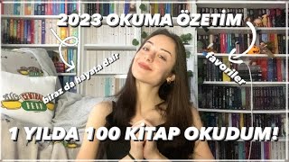 1 YILDA 100 KİTAP 2023 OKUMA ÖZETİM [upl. by Romeyn]