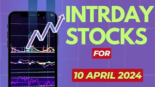 Daily Intraday Stocks Analysis amp Logic  Intraday Stocks for Tomorrow  10 April 2024 [upl. by Silisav]