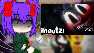 Mob Talker Reacts To Cartoon Cat  Run Away Gacha Club [upl. by Irreg]