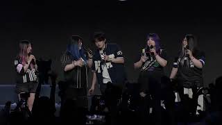 KREW Shares a Heartfelt Message to Fans at VidConAN24 [upl. by Ynar]