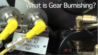 What is Gear Burnishing  Gear Tooth Profile Improvement and Noise Reduction [upl. by Darci]