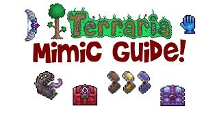 Terraria Mimic Guide Farm DropsItems Statue Keys amp Fight [upl. by Tham175]