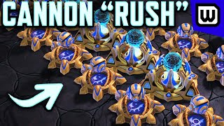 StarCraft 2 BRONZE LEAGUE HEROES 211  Cannon Rush [upl. by Michiko]