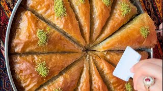 HAZIR YUFKADAN HAVUÇ DİLİM BAKLAVA‼️ baklava [upl. by Ydnal664]