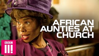 When Church Is A Competition African Aunties  Famalam [upl. by Billi797]