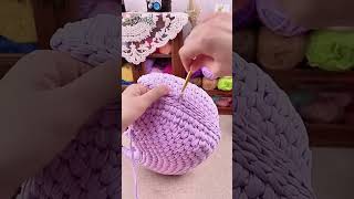 이것이 어떤 종류의 크로 셰 뜨개질 작업인지 아십니까Crochet Bag Tutorial これはどんなかぎ針編みかわかるcrochet 뜨개질 [upl. by Nova376]