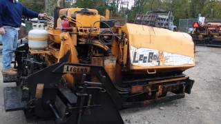 Leeboy 7000 Paver for sale 2004 only 1285hrs 8 to 14 Screed [upl. by Nakre]