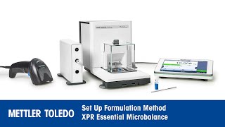 Formulations on an XPR Essential Microbalance [upl. by Koser]