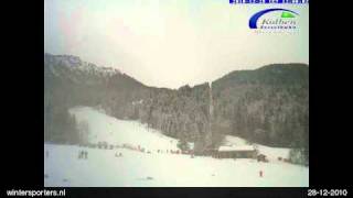 Oberammergau Kolbensesselbahn webcam time lapse 20102011 [upl. by Ellyn]