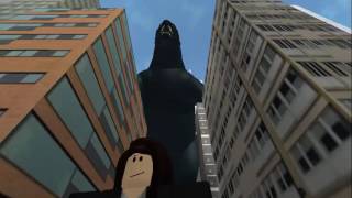 SCP 682 vs Godzilla Roblox Machinima [upl. by Enale]