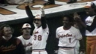 1979 ALCS Gm1 John Lowenstein hits a walkoff homer [upl. by Gillette236]