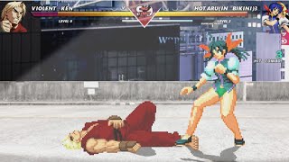 Violent Ken vs Hotaru Futaba  Intense Crossover Battle [upl. by Sillig]