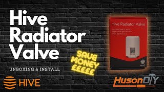 Save Money on your Heating Bill Hive Smart Radiator Valve Unboxing amp Install [upl. by Tuesday]