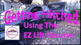 How To Hitch Your Trailer Using EZ Lift Recurve [upl. by Melita552]