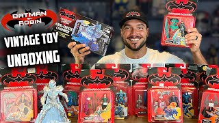 Opening Retro Batman amp Robin Toys from 1997  Recreating 90s Toy Commercial • Vintage Toy Unboxing [upl. by Figueroa635]