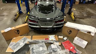 How a C8 Z06 gets prepped for delivery [upl. by Becht]