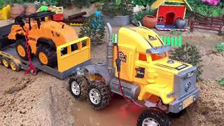 Tata Signa Tipper And Volvo Dumper Accident Pulling Out JCB Mahindra Tractor Eicher Tractor [upl. by Nohsyt]