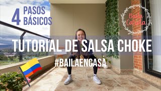 TUTORIAL SALSA CHOKE  APRENDE A BAILAR SALSA CHOKE 💥 [upl. by Nyltac]