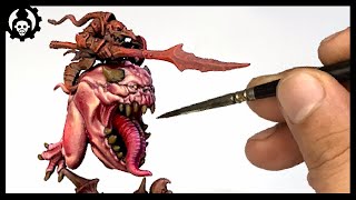 HOW to GLAZE Miniatures  HOW to Paint SQUIG SKIN [upl. by Abehs436]