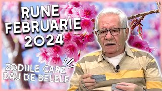 Horoscop rune pentru februarie 2024 Previziuni tari făcute de Mihai Voropchievici [upl. by Ardnasela]