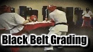 Karate Sparring Black Belt Grading [upl. by Ytteb861]