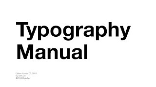 Typography Tutorial  10 rules to help you rule type [upl. by Finnie]