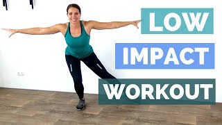 30 Minute Low Impact Cardio Workout – Beginner and Intermediate Workout Routine [upl. by Etnohs151]