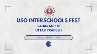 USO Interschools Fest Saharanpur Uttar Pradesh Held on 27th October 2024 [upl. by Nanete]