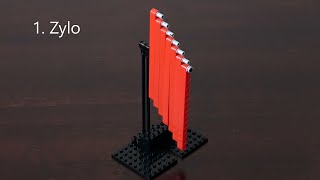 7 Kinetic Sculptures in Lego [upl. by Iel]