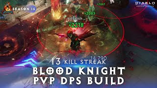 Diablo Immortal  Blood Knight PVP DPS Build Season 15 [upl. by Nos]