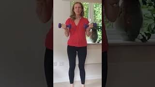 Gentle Weights For Arms Exercise Workout over50andfit ladiesfitness over50fitness over50fitness [upl. by Retluoc]