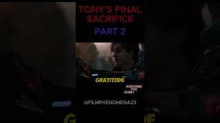 Tony Starks Final Farewell Reflecting on Avengers Most Emotional Momentsmovie avengerstonystark [upl. by Bond]