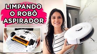 LIMPEZA SEMANAL  ROBÔ ASPIRADOR KABUM SMART 700 [upl. by Akenn]