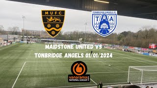 NEW YEARS DAY MISERY  Maidstone United 20 Tonbridge Angels 01012024 [upl. by Thorfinn]