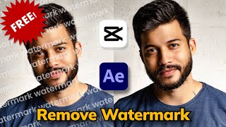 Free 2024How to Remove Watermark from Video with Capcut and After Effect [upl. by Bajaj144]