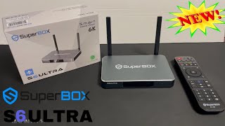 The All NEW Superbox S6 ULTRA Fully Loaded Android Box [upl. by Perzan]